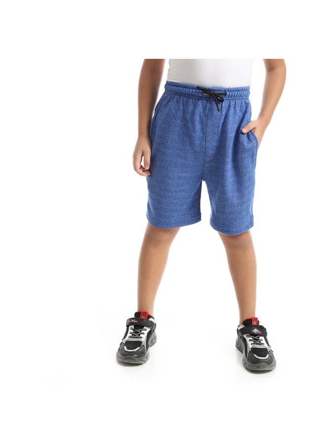 Andora A Stylish Trend With Sided Pockets Blue Short_Blue - Image 2