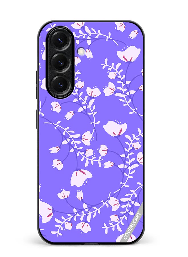 VR CREATIVE Protective Case Cover For Samsung Galaxy S25 Flower Design Multicolour