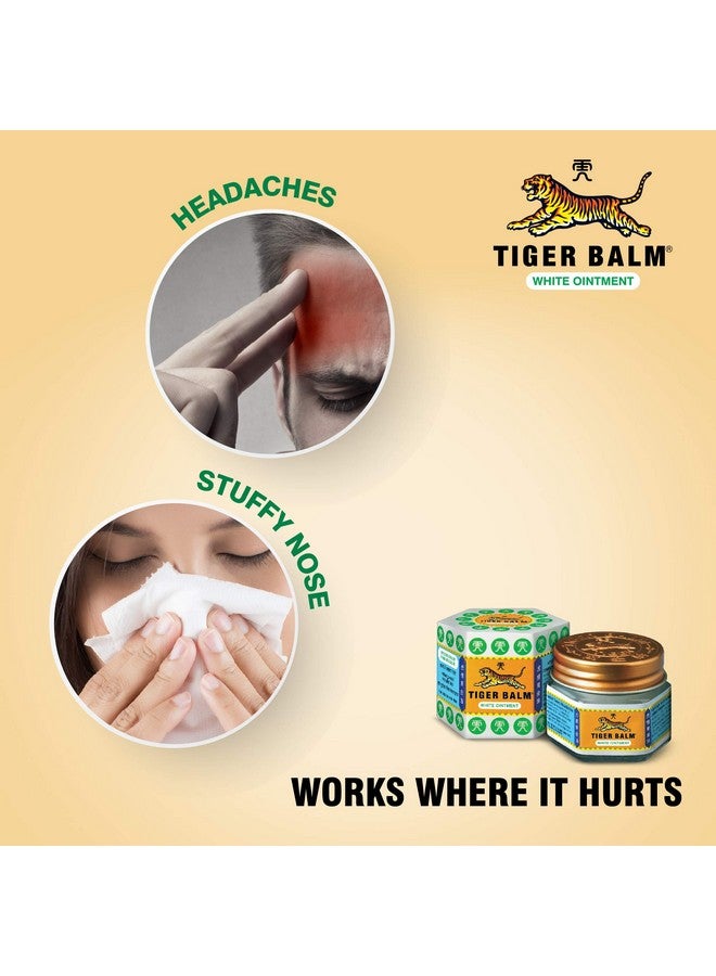 Tiger Balm Red & White Ointment | 9ml each | Pack of 6 | Ayurvedic Pain Relief Balm | Effective Relief from Joint, Body & Knee Pain, Muscular Aches, Sprain, Headache | 3 Red & 3 White | Combo Pack - Image 5