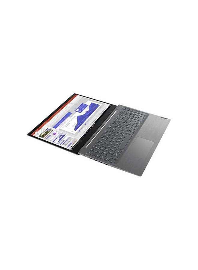 Lenovo (Upgraded Version) V15 G1 Business And Professional Laptop With 15.6-Inch Full HD Display, 10th Gen Core i3-10110U Processor/12GB RAM/256GB SSD/Intel UHD Graphics/Windows 10 / English/Arabic gray - Image 4