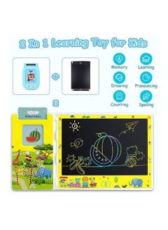 Y&D Talking Flash Cards, Learning Toys with LCD Writing Tablet, 2 in-1 Tablet Audible Sensory 112 Ideal Educational Toy  - Image 5