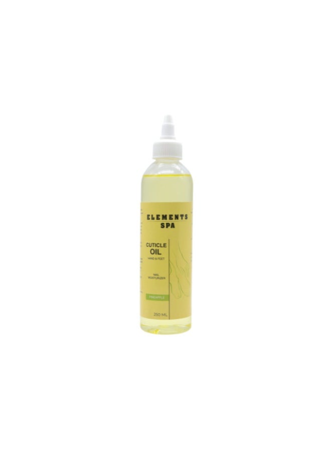 ELEMENTS SPA YELLOW PINEAPPLE NAIL CUTICLE OIL 250ML