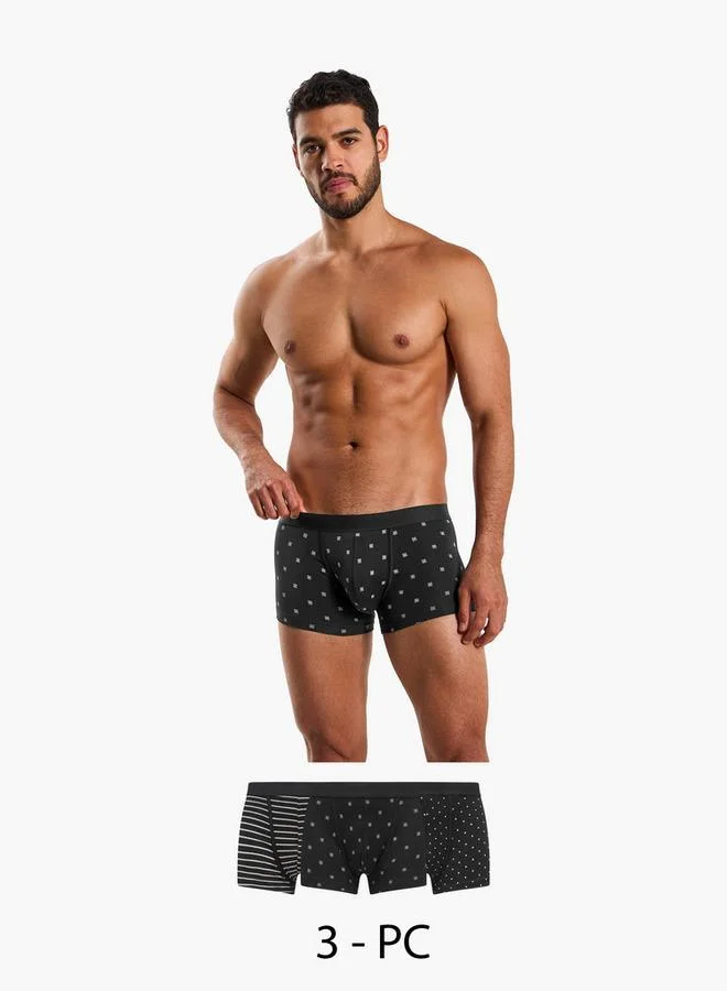 Splash FAV Men Printed Hipster Briefs   Pack of 3
