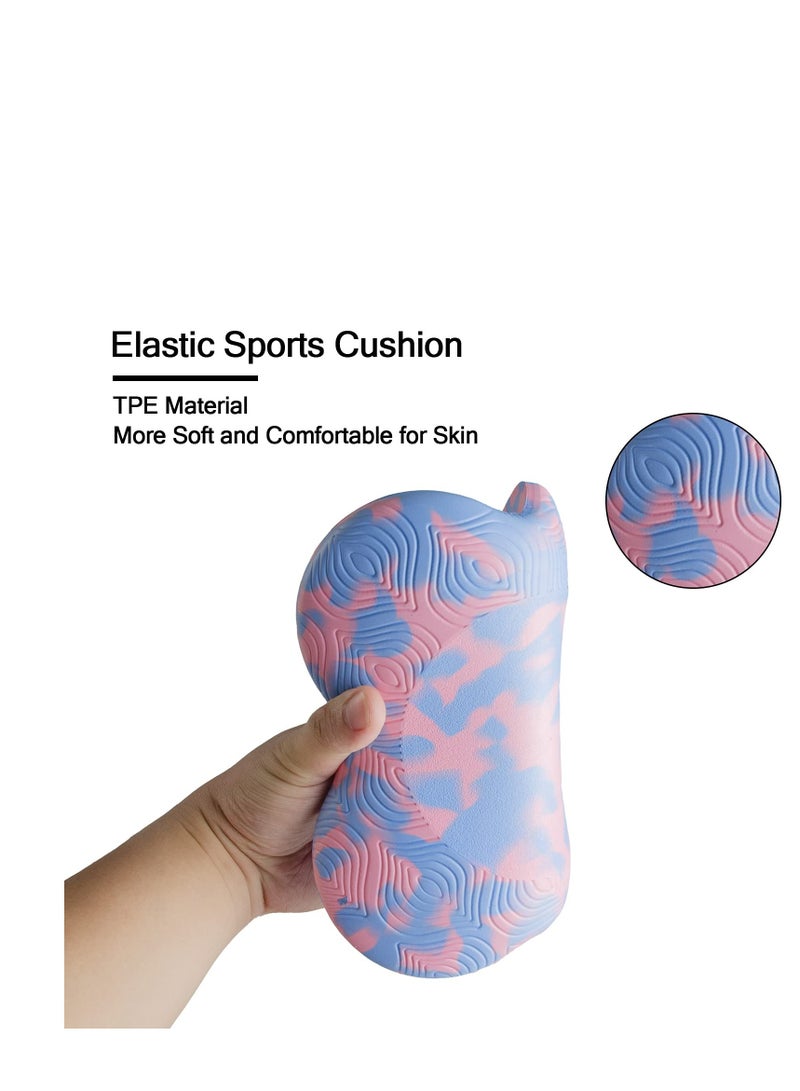 SYOSI Yoga Knee Pad, Anti Slip Foam Yoga Kneeling Pad, 2PCS Thick Exercise Workout Knee Pad for Women and Men, Sports Balance Cushion for Protecting Knee, Elbow, Hand - Image 4