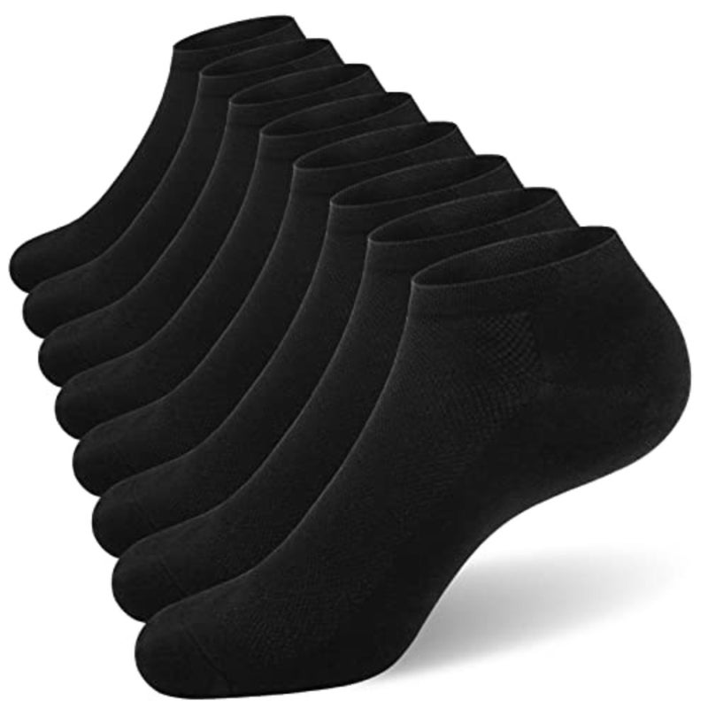 SIXDAYSOX 8 Pack Mens Ankle Socks Low Cut Comfort Casual Socks Size 10-13/13-15 - Image 1