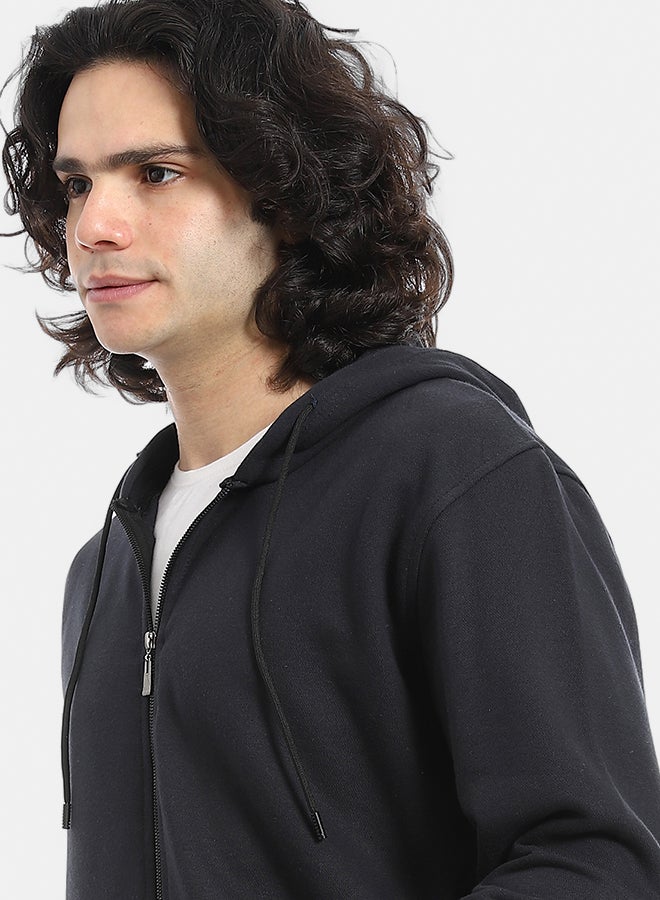 Red Circle Summer Melton Winter Zipper Hooded Sweatshirt - Image 4