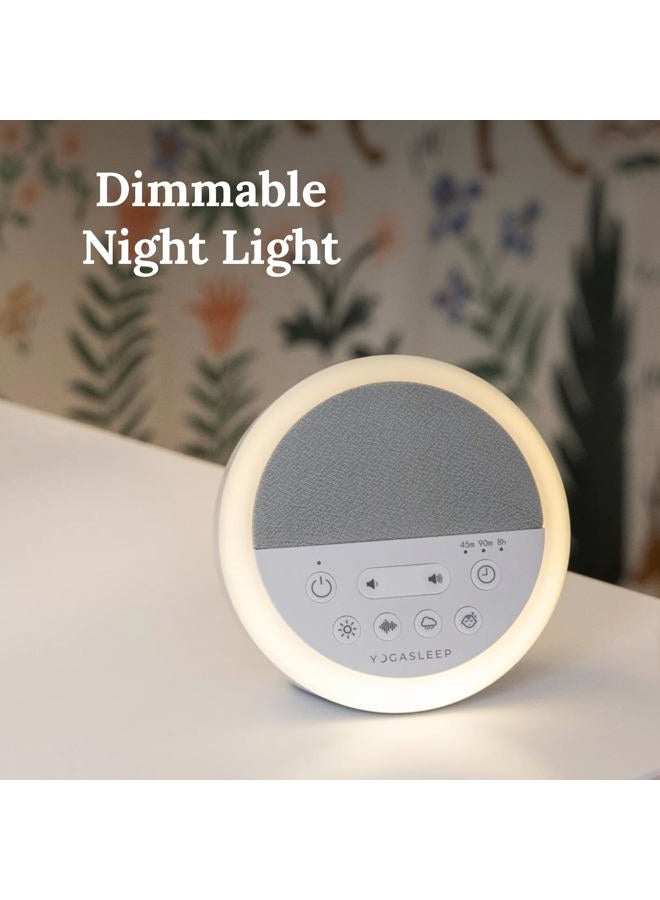 Yogasleep Nod White Noise Sound Machine, With Soft Night Light & Sleep Timer, 20 Sound Options Including Lullabies, Nature & Pink Noise, Sleep Aid For Baby & Adults, Noise Canceling For Office Privacy - Image 4
