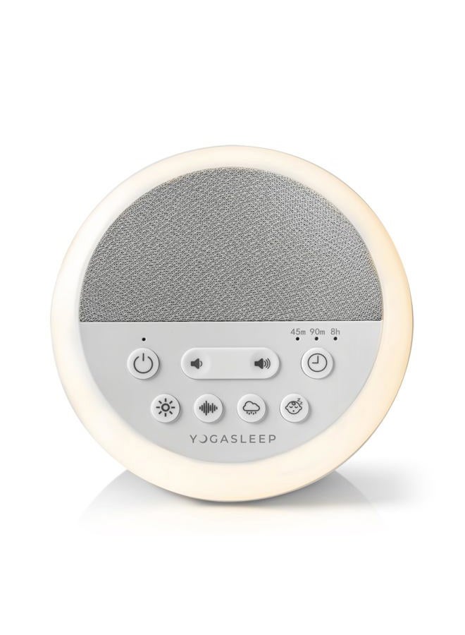 Yogasleep Nod White Noise Sound Machine, With Soft Night Light & Sleep Timer, 20 Sound Options Including Lullabies, Nature & Pink Noise, Sleep Aid For Baby & Adults, Noise Canceling For Office Privacy - Image 1