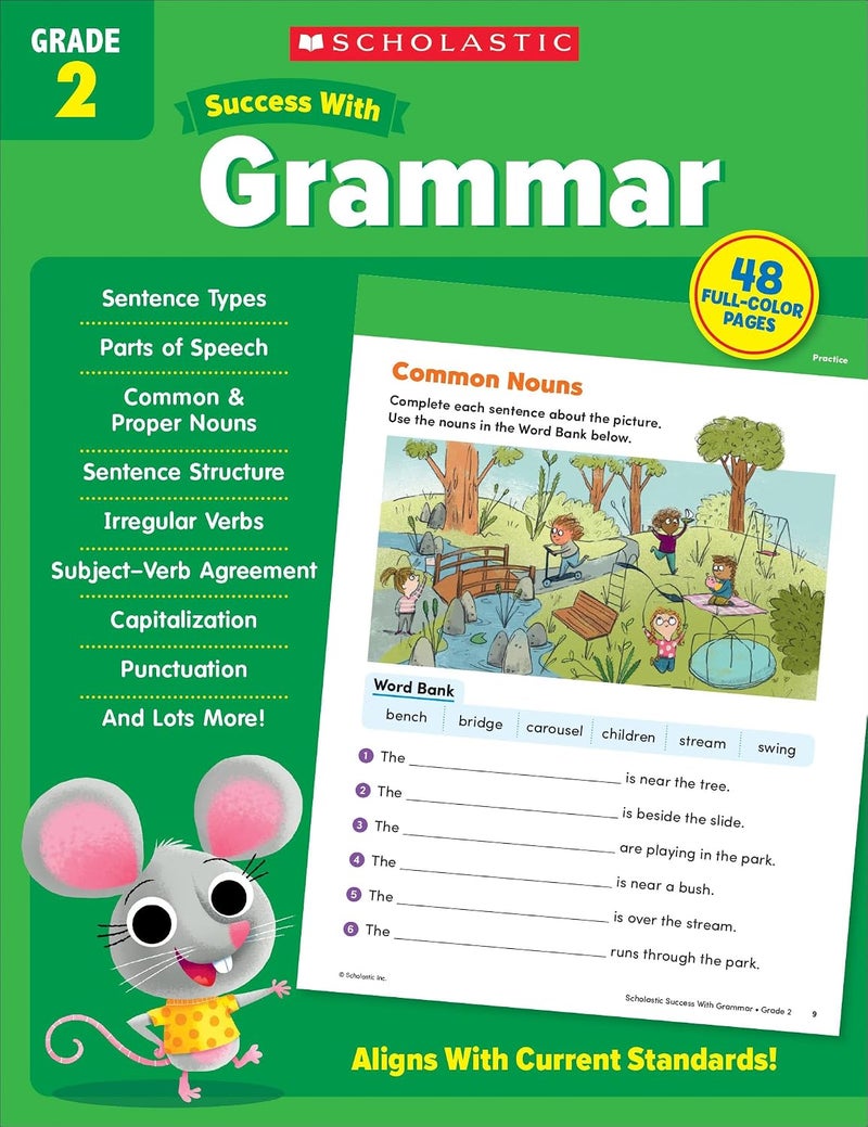 Scholastic Success with Grammar Grade 2 - Image 2