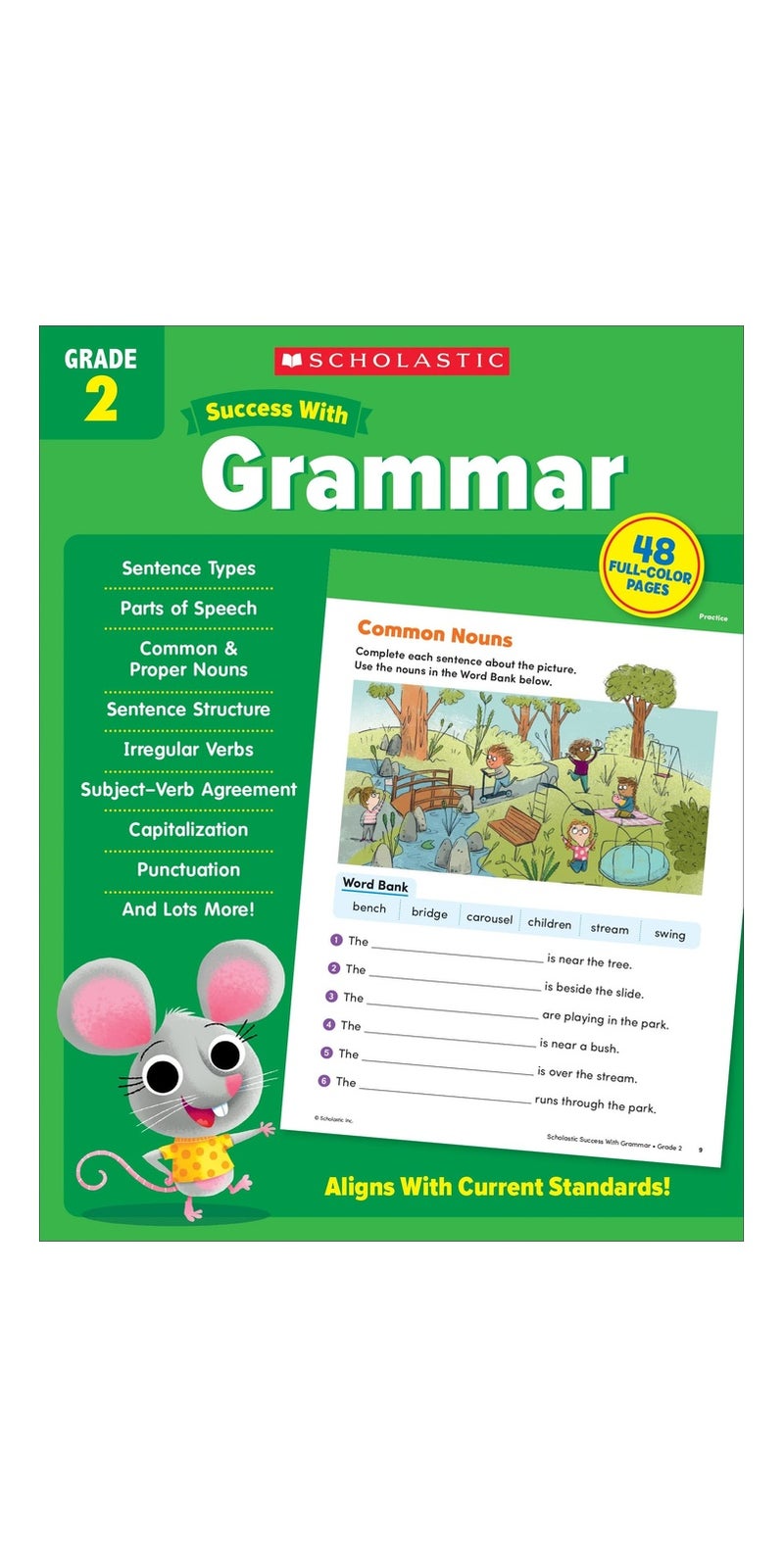 Scholastic Success with Grammar Grade 2 - Image 1