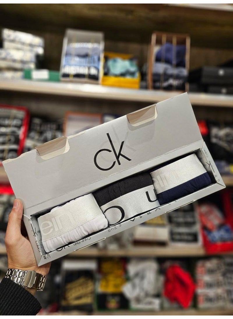 Calvin Klein Sports Boxers Men's Underwear Micro fiber Trunk - (3 pack) - Image 4