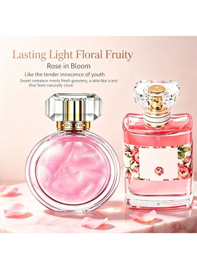 2pcs- Pheromone Perfume Collection, Phero, Perfume, Verola Perfume For Women, Specially Designed For Women,  Lasting Female，50ml Per Bottle - Image 3