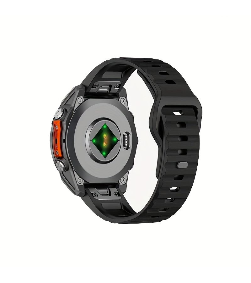 22 قطعة من حزام الساعة الأصفر سريع التثبيت المناسب لـ Garmin Tactix Fenix 7X 6X 5X بمقاس 51 مم 26 مم - Image 1