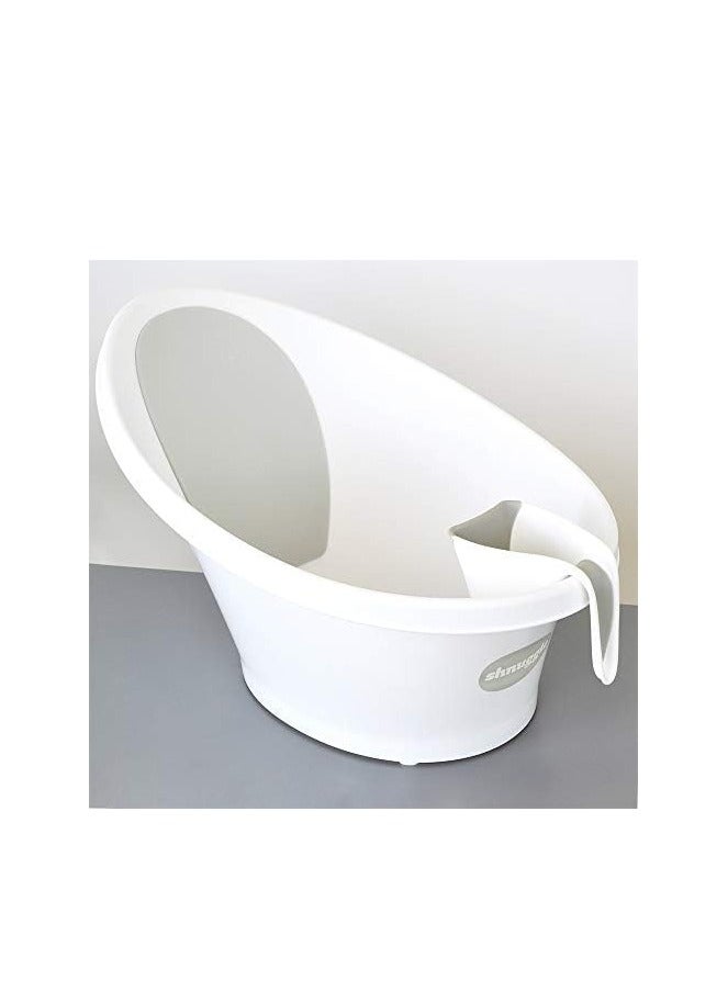 Shnuggle Bath Rinse Jug | Soft Rim Baby & Toddler Shampoo Rinser | Bath Hair Rinsing Cup | Hair Wash Jug with Handle | Essential Bath Accessories | White - Image 3