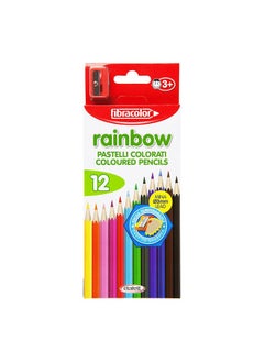 Fibracolor Febracolor Rainbow Coloured Pencils 12set 10029 