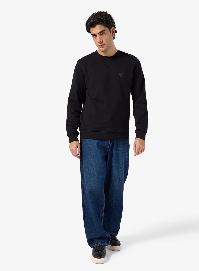 جس سويت شيرت بأكمام طويلة وياقة دائرية - Image 4