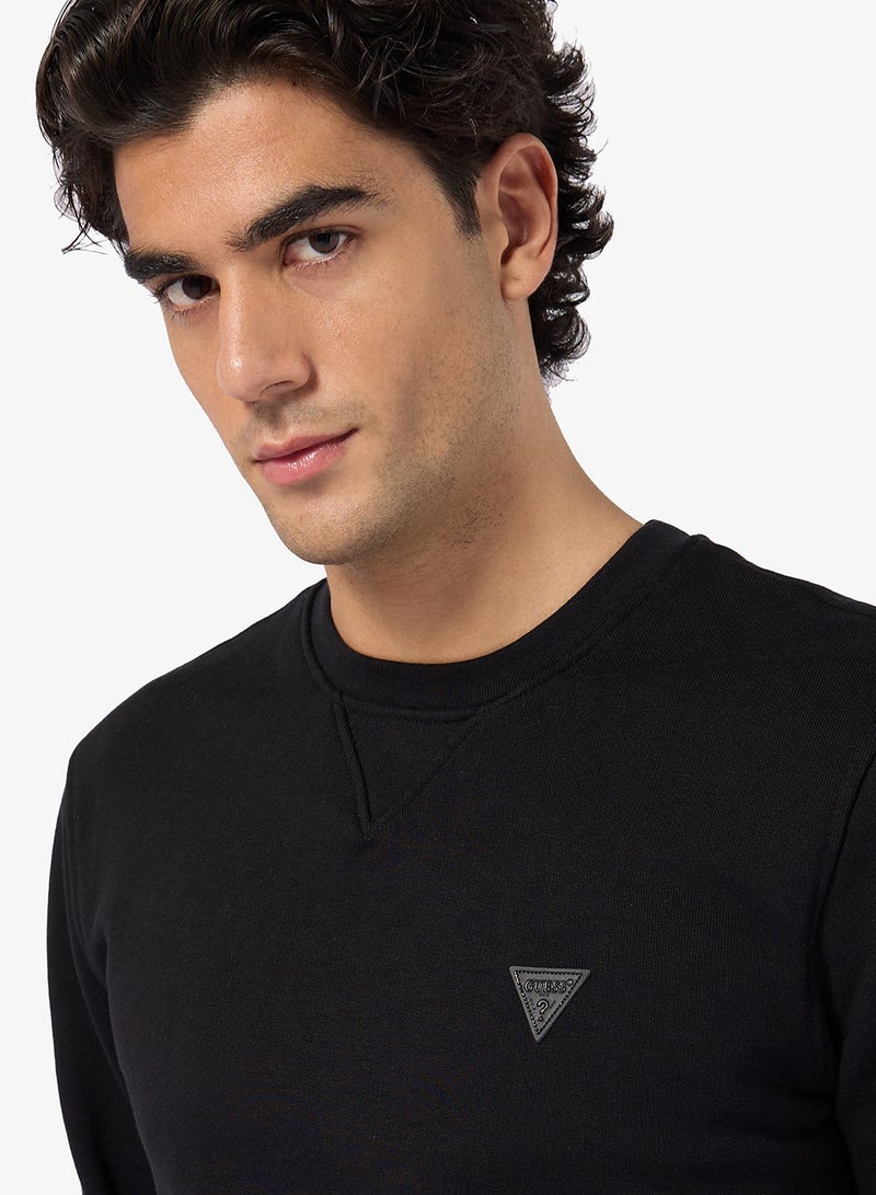 جس سويت شيرت بأكمام طويلة وياقة دائرية - Image 3