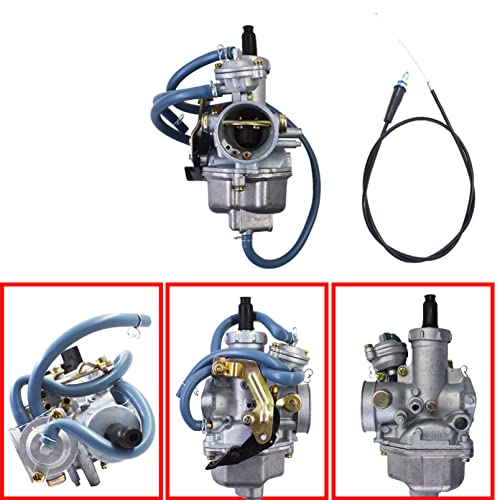 XGFWH Carburetor Carb Replacement for Honda TRX250 1997-2001 TRX250TE Fourtrax Recon ES TRX250TM Fourtrax Recon 2002-2007 Sportrax 250 TRX250EX 2x4 2002-2008 with Throttle Cable - Image 2
