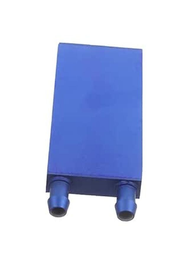 Aluminum Alloy Water Cooling Block 40x80mm CPU Heatsink Computer Accessory - Image 1
