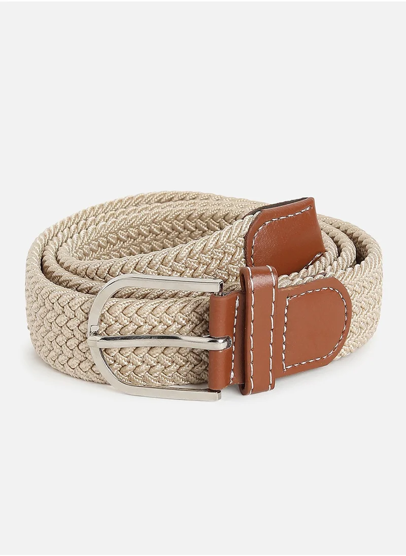 صوص هاوت Beige Textured Waist Belt