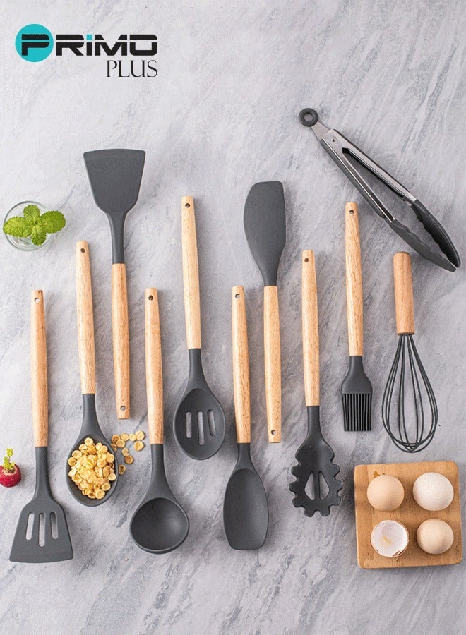 PRIMO PLUS Silicone Utensils Set With Plastic Holder - Image 4