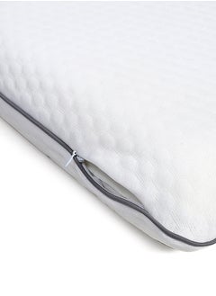 Status Contract Orthopedic Memory Foam Bed Pillow for Sleeping, Neck Pain Relief | Soft Yet Supportive| Suitable for Side & Back Sleepers | Inner Cover Only (Memory Foam Flat, Standard (1pc)), 40 X 60 X 10 Cm  - Image 4