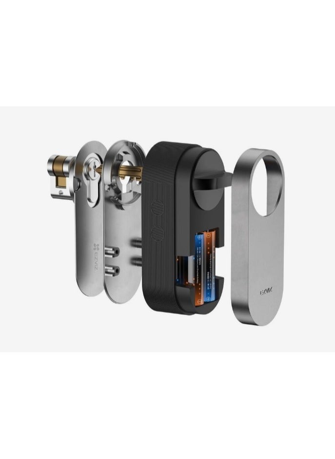 EZVIZ - DL01S Smart Lock - Redefine Your Front Door With Elegant, Easy Access, Auto-Lock, Lock Status Check, Keyless Unlocking via Ezviz App, Privacy Mode Requires A3 Gateway - Image 1