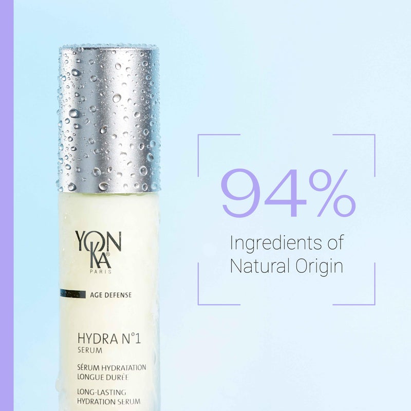 Yonka Yon-Ka Hydra N°1 Serum | Hydrating & Anti-Aging Face Serum with Hyaluronic Acid, Aloe Vera & Vitamin C | Smooths, Plumps & Revives | For Dry & Mature Skin | Paraben-Free | 30 ml - Image 5