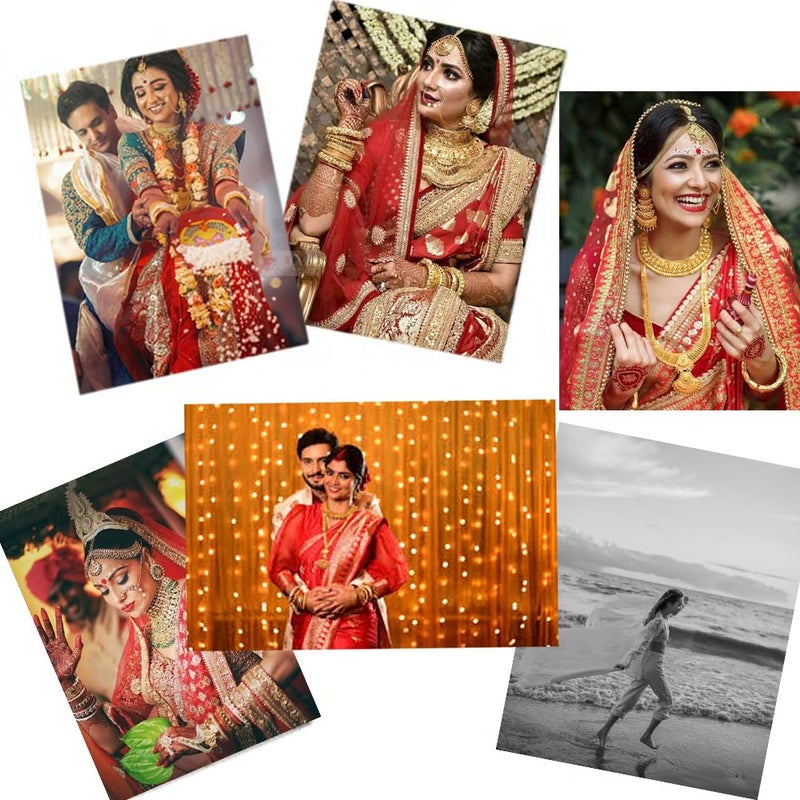 RPLUS STORES Customized Photo Prints 25 Personalized Photo Gifts Standard Size 46 inches HD Glossy Ideal for Weddings Anniversaries Birthdays Newborns Unique Photo Gifts for Friends and Family - Image 1