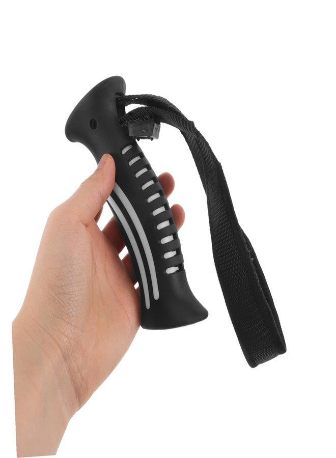 Joinpaya Replacement Trekking Pole Handle with Adjustable Wrist Strap, Ergonomic Grip for 18mm Hiking and Ski Pole Tubes, Nonslip Walking Stick Handle Repair Kit, Black, 1 Piece - Image 4