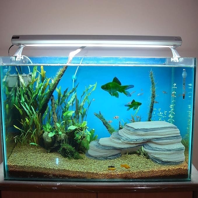 GIG BAZAAR -Aquarium Turtle Bridge Ornaments Underwater Landscape Resting Turtle Hiding Cave Habitat Ornament Looking (Pink) - Image 5
