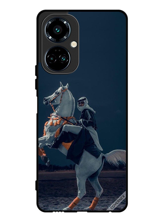 Covernex Protective Case Cover For Tecno Camon 19 Young Man On Horse - Image 1