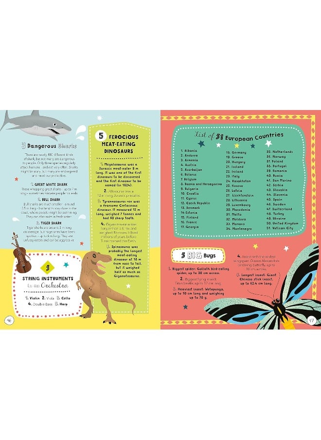 Macmillan Children's Books Lists for Curious Kids: 263 Fun, Fascinating and Fact-Filled Lists  - Image 3
