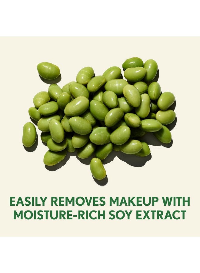 Aveeno Positively Radiant Oil-Free Makeup Removing Face Wipes to Help Even Skin Tone and Texture with Moisture-Rich Soy Extract, Gentle Facial Cleansing Wipes, Twin Pack, 2 x 25 ct. - Image 5