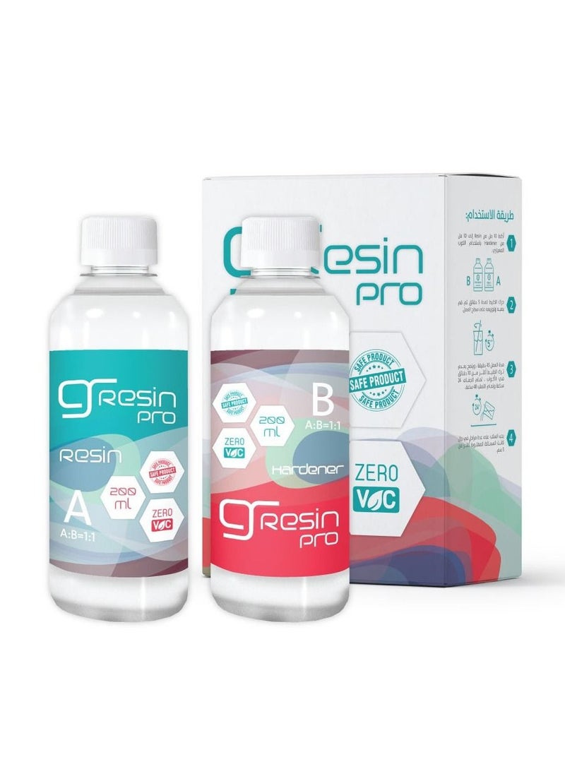 Graffiti Resin - Graffiti Resin Pro 400ml 1:1 Ratio - Image 1
