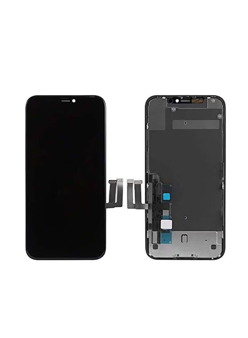 فوني شاشة LCD بديلة لجهاز iPhone 11 باللون الأسود - Image 1