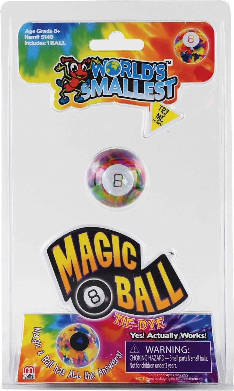 Magic 8 Ball Tie Dye, Multi, Model:5140