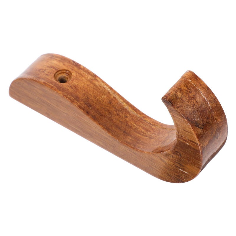 Self Adhesive Wood Wall Hooks No Drilling For Bathroom Entryway Kitchen - Image 2