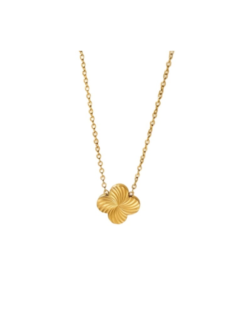 LATEEN 18K Gold Plated Necklace, Dainty Premium Gold Chain Necklace, Hypoallergenic Tarnish‑Resistant Jewelry, Elegant Gift for Women - Image 3