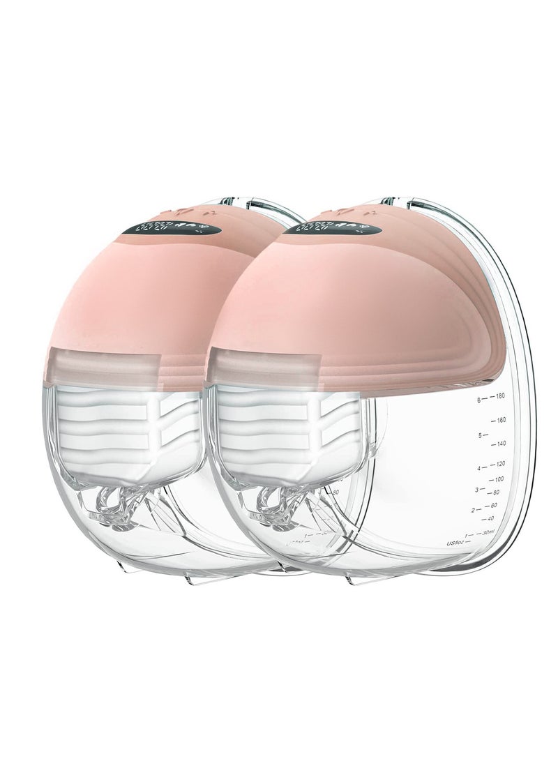 يمكن ارتداؤها مضخة الثدي المحمولة الأيدي الحرة مضخة الثدي الكهربائية 3 طرق مع سعة تخزين 180 مللي - Image 1