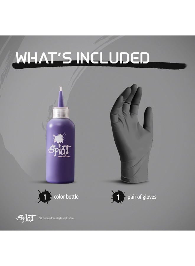 SPLAT Sinful Silver | Complete Silver Hair Dye Kit | Semi-Permanent | Long Lasting | Vegan and Cruelty-Free - Image 5