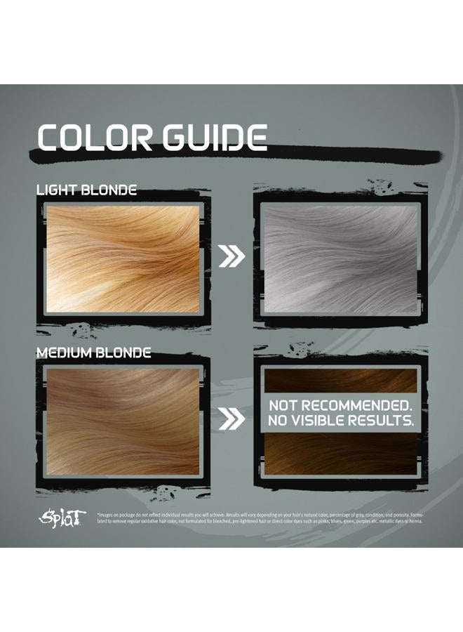 SPLAT Sinful Silver | Complete Silver Hair Dye Kit | Semi-Permanent | Long Lasting | Vegan and Cruelty-Free - Image 4