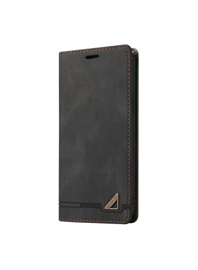 اس-توب جراب لهاتف Samsung Galaxy S24 Ultra 5G، جراب جلدي مضاد للسرقة مع حامل، قابل للطي أفقيًا - Image 2