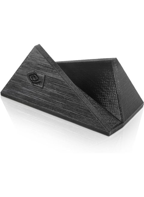 SplashNColor Vertical Stand Organizer Compatible with Nvidia Shield Android TV 2017  2019 Pro Models  Compact Display with Logo  Lettering  Sleek Stand Nvidia Shield TV Mount Jet Black