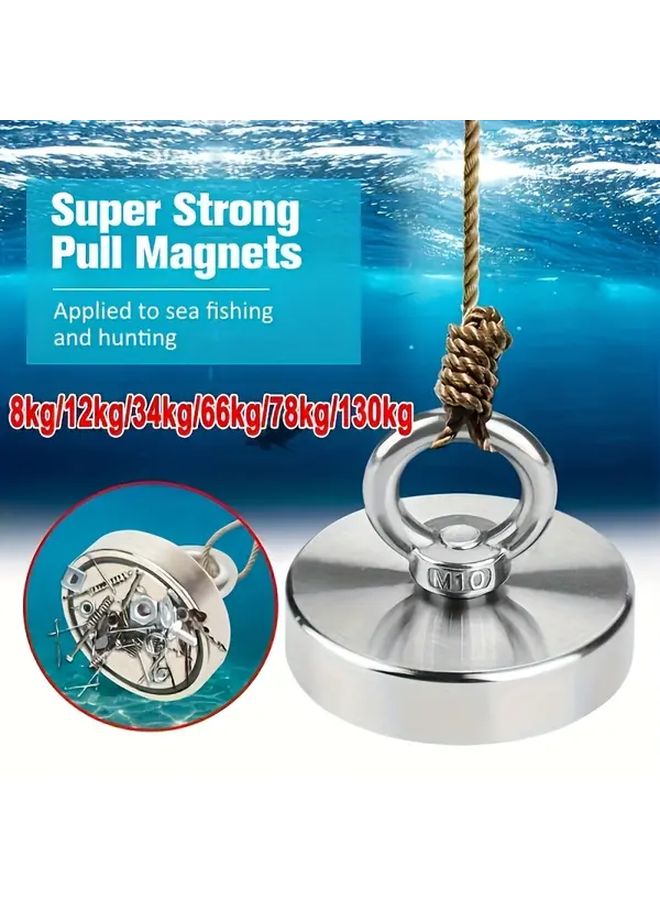 D60 Model 500 Lbs Super Strong Neodymium Magnet Heavy Duty Fishing Metal Retrieval - Image 3