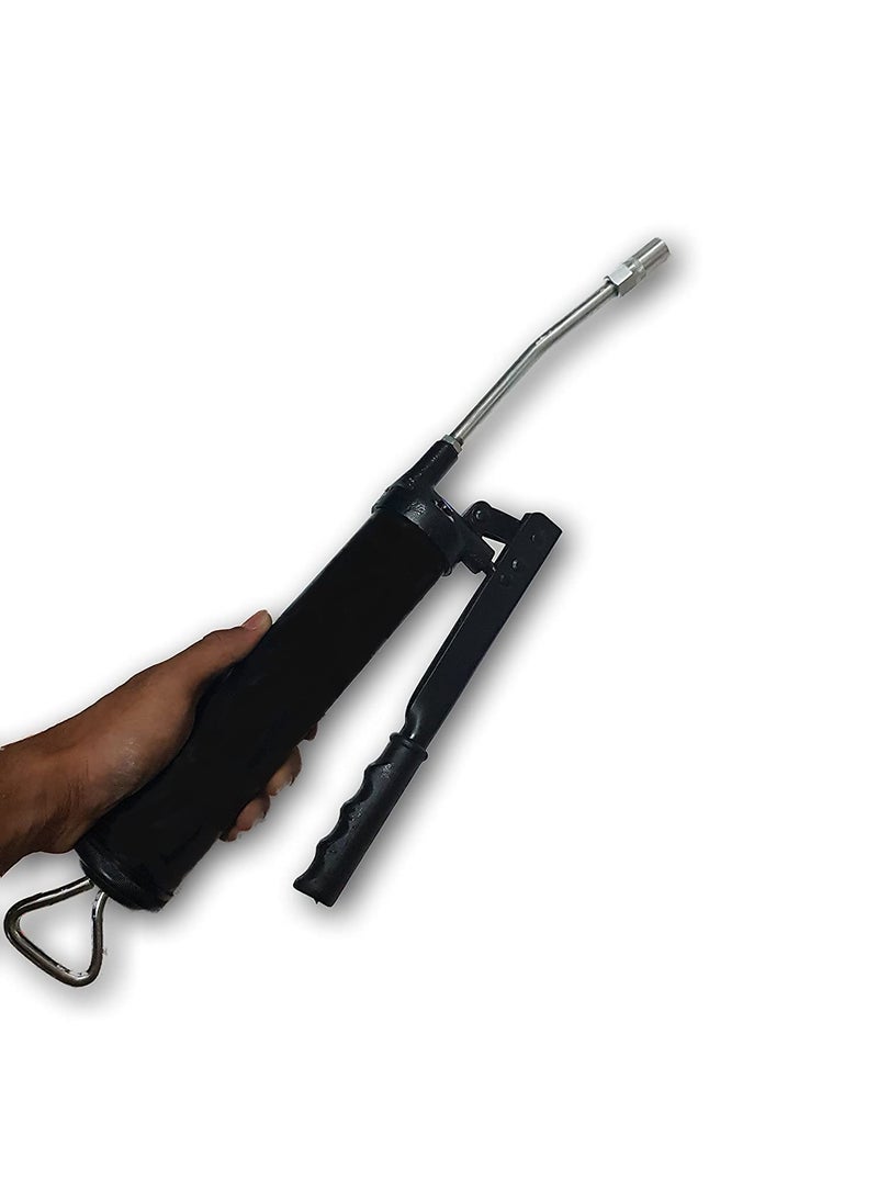 Generic Top Team Heavy Duty Grease Gun Lever Type Hand Operated Grease Gun in Black Manual Pump 15 Kg Pack of 1  - Image 4