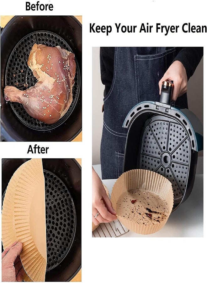 Air Fryer Disposable Paper Liner 100PCS Non-Stick Disposable Liner