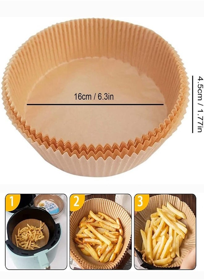 Air Fryer Disposable Paper Liner 100PCS Non-Stick Disposable Liner
