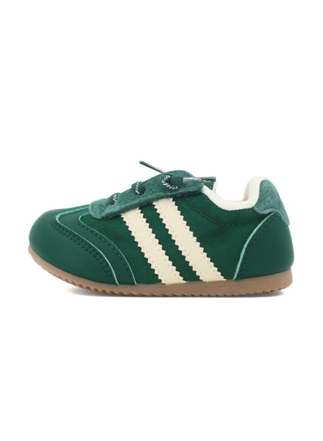 Topstar Kids Sports Shoes Spring New Non-slip Running Shoes Boys And Girls Casual German Training Shoes Green Size 31 - Image 3