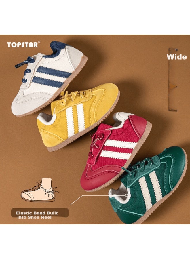 Topstar Kids Sports Shoes Spring New Non-slip Running Shoes Boys And Girls Casual German Training Shoes Green Size 31 - Image 1